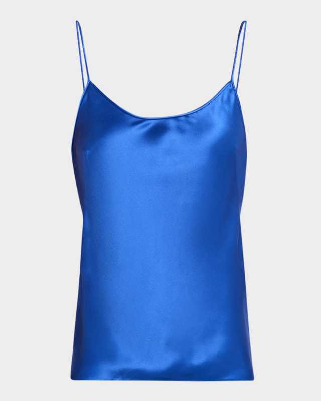 Flint Scoop-Neck Silk Camisole